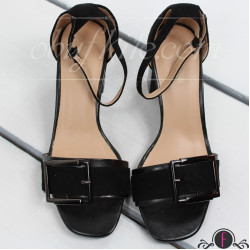 Дамски сандали на ток 2603-00845182508 Black