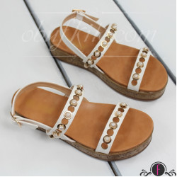 Дамски сандали 2603-0112611182311 White