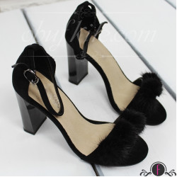 Дамски сандали на платформа 2603-0136486183313 Black