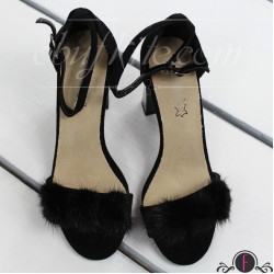 Дамски сандали на платформа 2603-0136486183313 Black