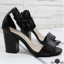 Дамски сандали на ток 2803-003868182903 Black