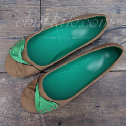 Дамски пантофки 1704-001001180041 Khaki