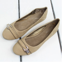 Дамски пантофки 1704-001001180031 Beige