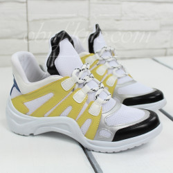 Дамски маратонки 1605-0050011826 Yellow