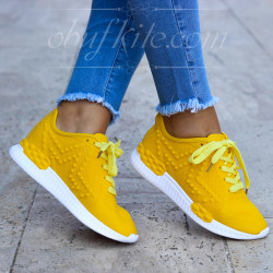 Дамски маратонки 3001-8182401 Yellow