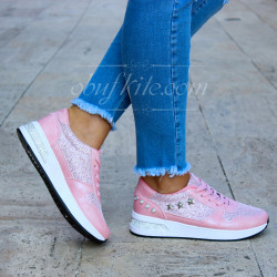 Дамски маратонки 1301-58181701 Pink