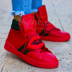 Дамски кецове 0812-021733 Red