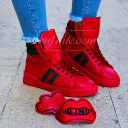 Дамски кецове 0812-021733 Red