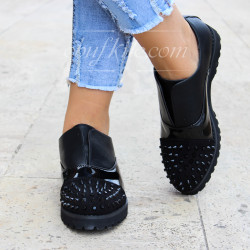 Обувки 16-IT2803 H267 Black