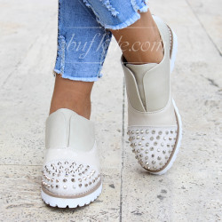 Обувки 16-IT2803 H267 Beige