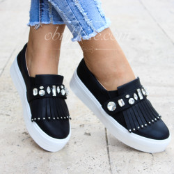 Обувки 16-IT2803 3118 Black