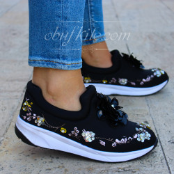 Дамски маратонки 17-0703 02 Black