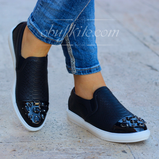 Обувки 17-2802 H759 Black