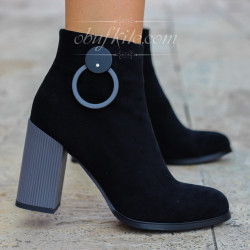 ДАМСКИ БОТИ НА ТОК 0310-9161837 BLACK