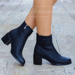 ДАМСКИ БОТИ НА ТОК 0310-621837 BLACK