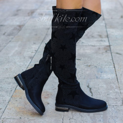 ДАМСКИ ЧИЗМИ 0310-221853 BLACK