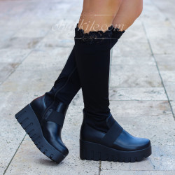 ДАМСКИ БОТУШИ 0310-761844 BLACK