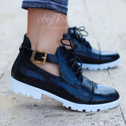 Обувки 16-1604 JN012 Black