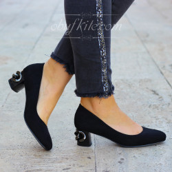 Дамски обувки на ток 2603-0178321183217 Black