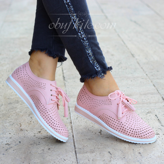 Дамски ежедневни обувки 1605-0060011820 Pink