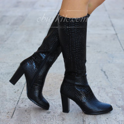 Дамски ботуши 15-2108 840 Black