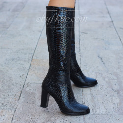 Дамски ботуши 15-2108 840 Black