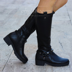 Дамски ботуши 15-2810 902 Black