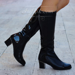 Дамски ботуши 15-2108 860 Black