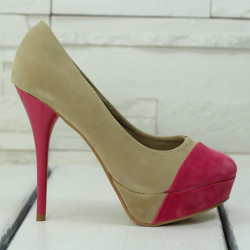 ДАМСКИ ОБУВКИ НА ТОК 2903-0051901 BEIGE