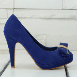 ДАМСКИ ОБУВКИ НА ТОК 2903-0141901 BLUE