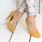 Елегантни обувки 16-0609 1512 Yellow