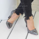 Елегантни обувки 16-RZ2902 01 Silver/Croc
