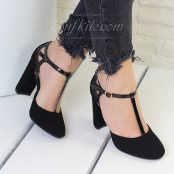 ДАМСКИ ОБУВКИ НА ТОК 2912-1501828 BLACK