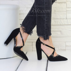 ДАМСКИ ОБУВКИ НА ТОК 2912-23A1828 BLACK