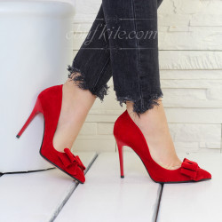 Елегантни обувки 16-RZ3101 02 Red