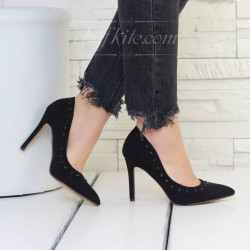 Елегантни обувки 16-0609 3008 Black