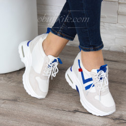ДАМСКИ КЕЦОВЕ НА ПЛАТФОРМА 1101-QQ51949 WHITE