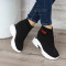 ДАМСКИ КЕЦОВЕ НА ПЛАТФОРМА 1101-2381947 BLACK
