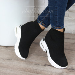 ДАМСКИ КЕЦОВЕ НА ПЛАТФОРМА 1101-1851947 BLACK
