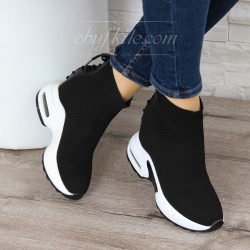 ДАМСКИ КЕЦОВЕ НА ПЛАТФОРМА 1101-2081950 BLACK