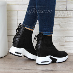 ДАМСКИ КЕЦОВЕ НА ПЛАТФОРМА 1101-2081950 BLACK