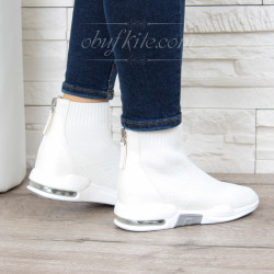 ДАМСКИ КЕЦОВЕ НА ПЛАТФОРМА 1101-1801942 WHITE