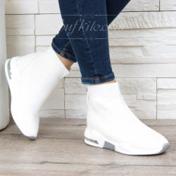 ДАМСКИ КЕЦОВЕ НА ПЛАТФОРМА 1101-1801942 WHITE