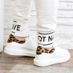 ДАМСКИ КЕЦОВЕ 1501-5201919 WHITE-LEOPARD
