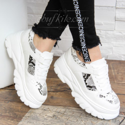 ДАМСКИ МАРАТОНКИ 1701-9381929 WHITE-SNAKE