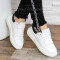 ДАМСКИ KЕЦОВЕ 1701-12071918 WHITE-BLACK
