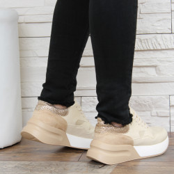 ДАМСКИ МАРАТОНКИ 2401-8961928 BEIGE