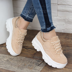 ДАМСКИ МАРАТОНКИ 2501-8971928 BEIGE