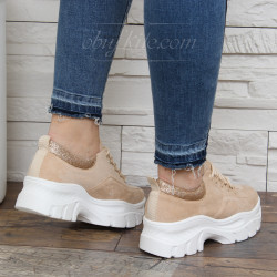 ДАМСКИ МАРАТОНКИ 2501-8971928 BEIGE