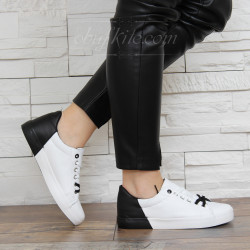 ДАМСКИ ГУМЕНКИ 2901- 3051919 WHITE-BLACK
